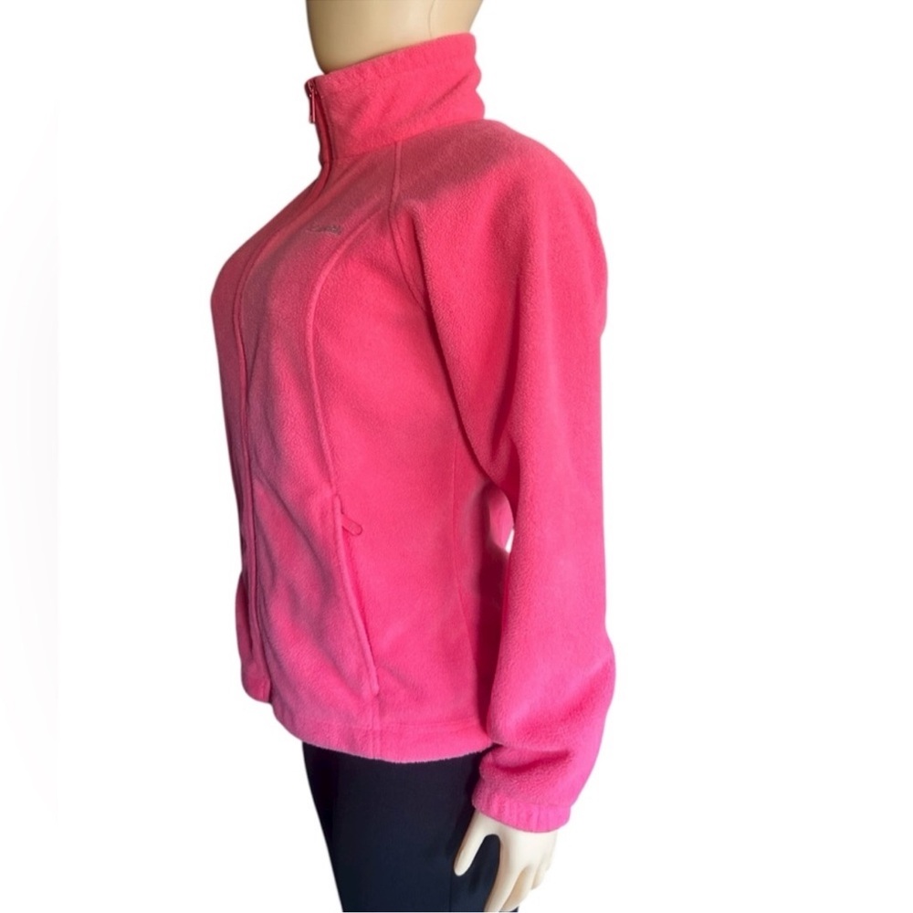 Columbia Women's Vibrant Pink Fleece Sport Jacket - Picture 4 of 11